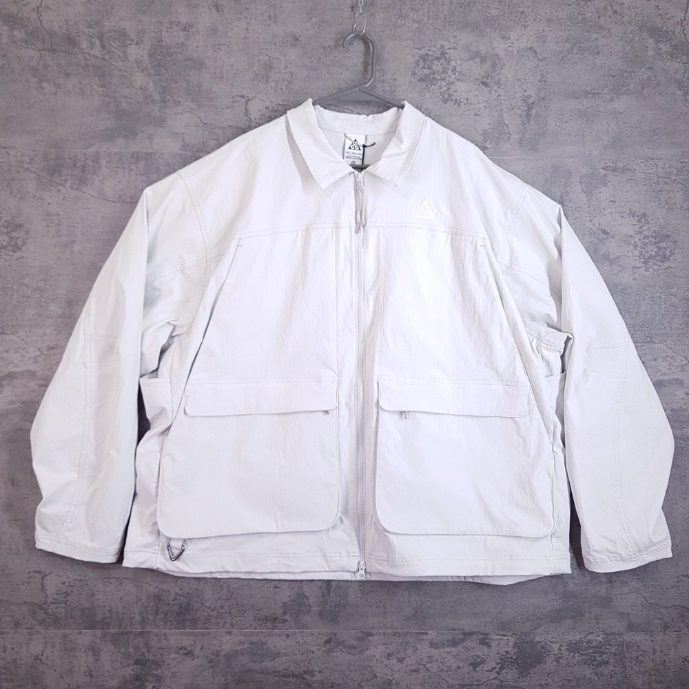 NIKE ACG Smith Summit UV-Resistant Jacket Womens 3XL TT Beige HV0583-025